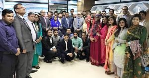 ডিবিআই শিক্ষার্থীদের লিডস কর্পোরেশন লিমিটেড পরিদর্শন